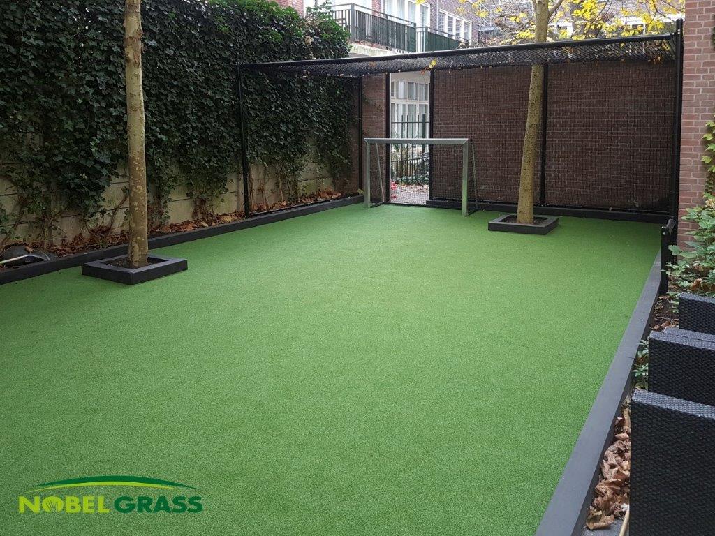 Kunstgras in de tuin - Nobel Grass waterveld professioneel - Privé Hockeyveld - Amsterdam