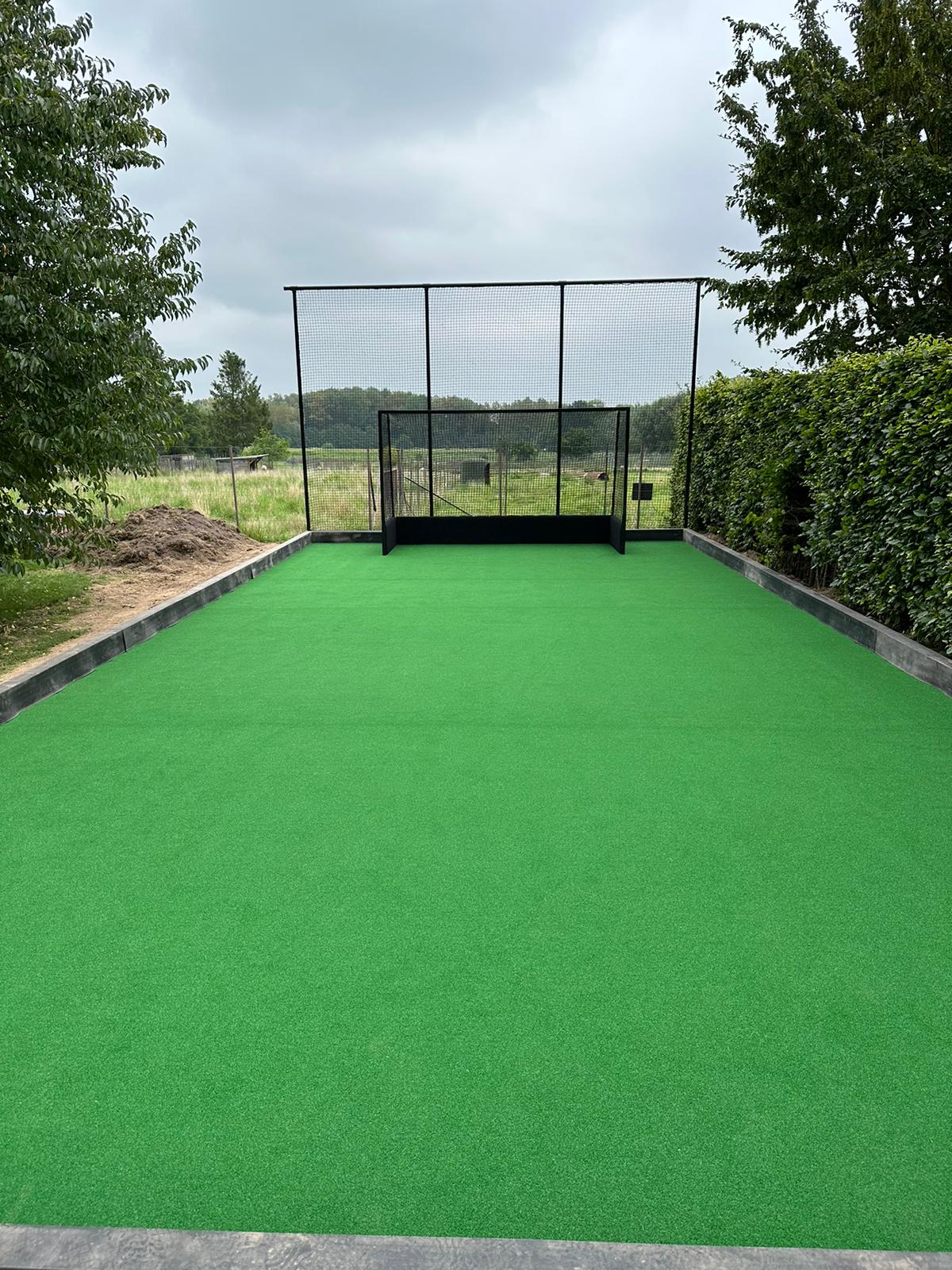 Kunstgras in de tuin - Nobel Grass waterveld professioneel - Privé Hockeyveld - België