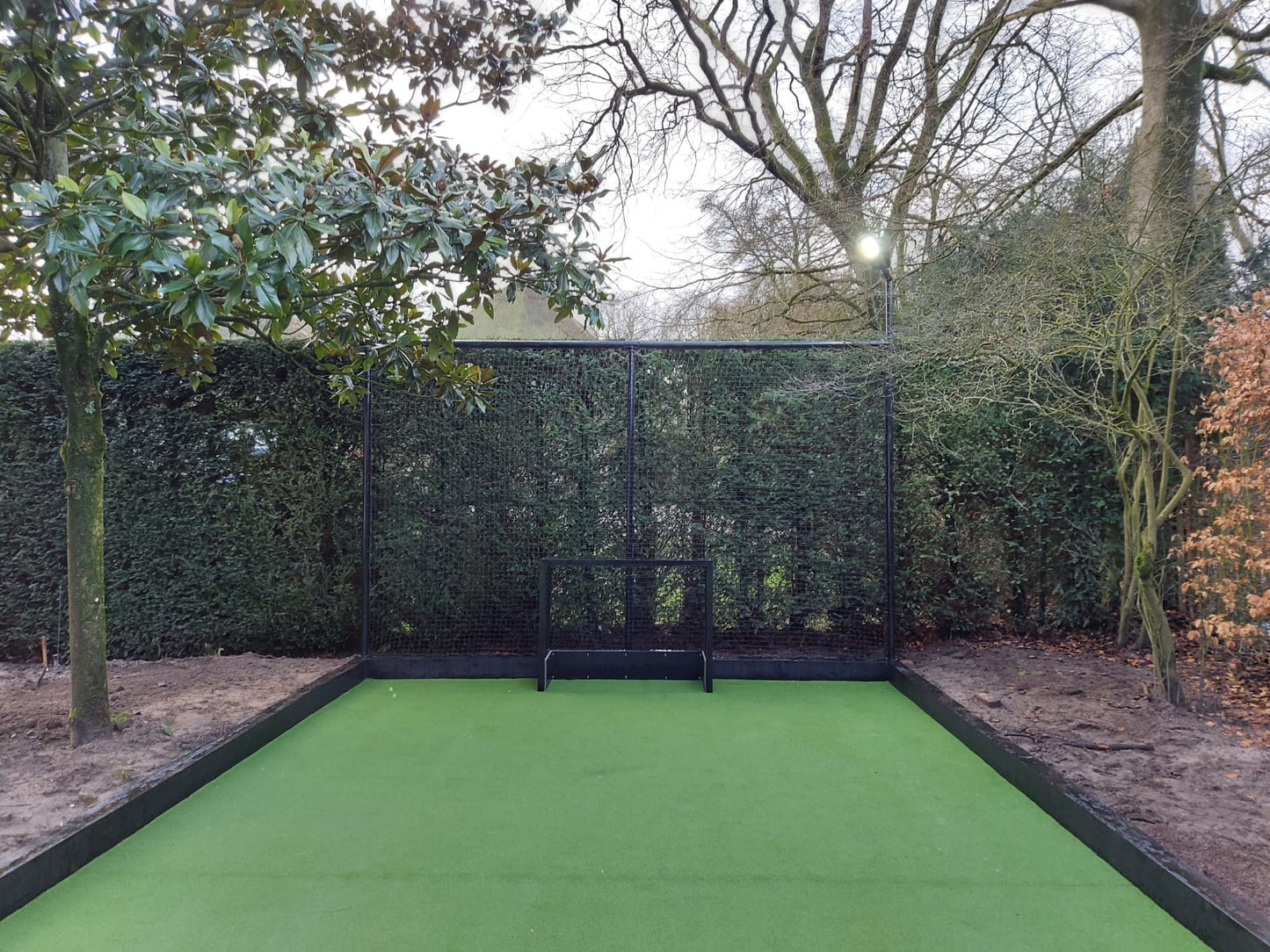 Kunstgras in de tuin - Nobel Grass waterveld professioneel - Privé Hockeyveld - Blaricum