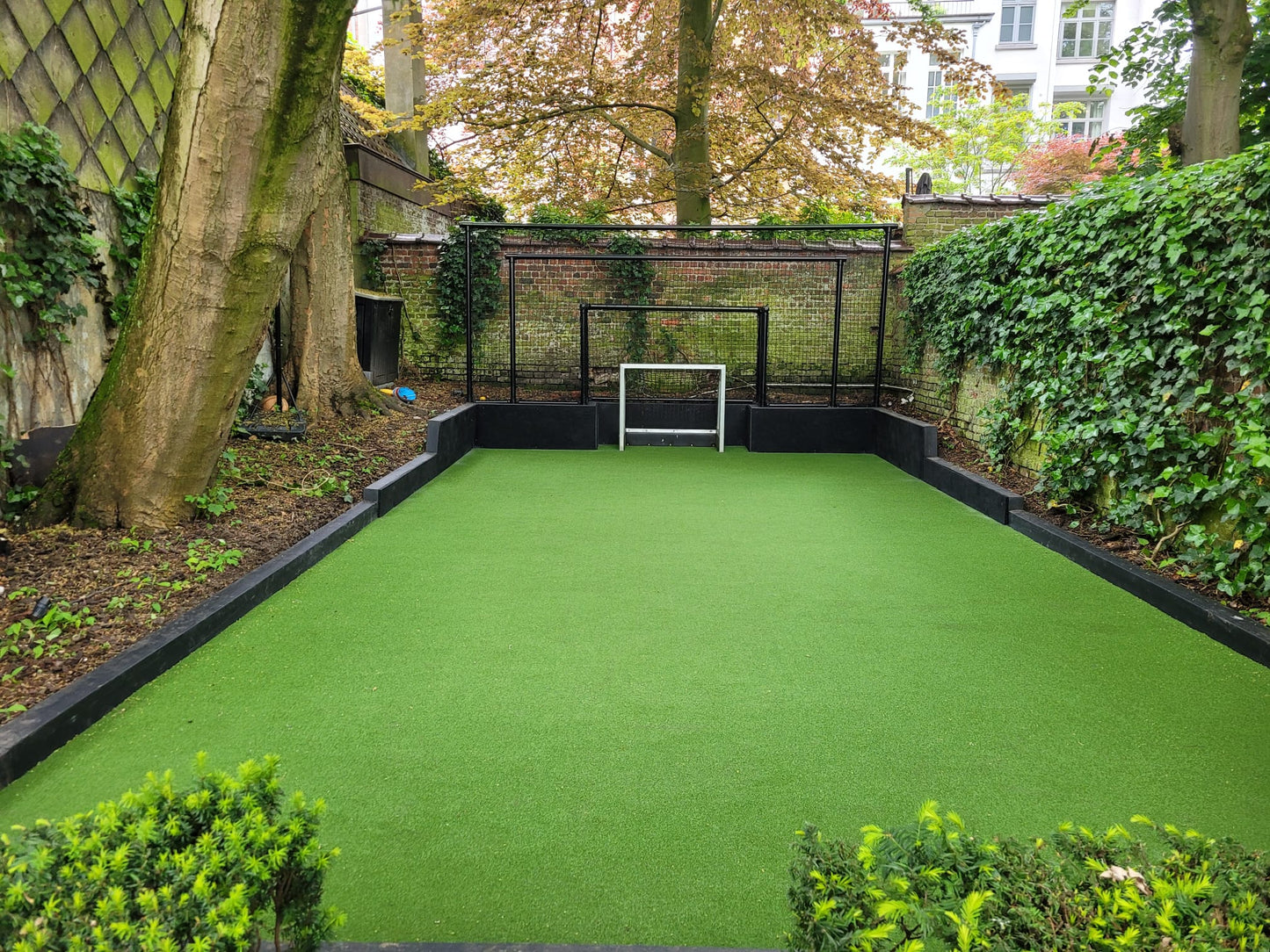 Kunstgras in de tuin - Nobel Grass waterveld professioneel - Privé Hockeyveld - Brussel