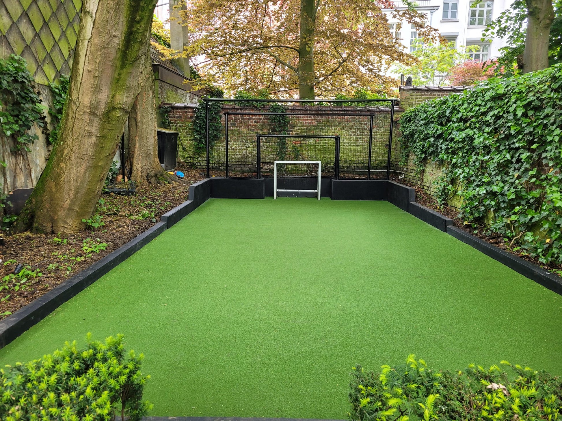 Kunstgras in de tuin - Nobel Grass waterveld professioneel - Privé Hockeyveld - Brussel