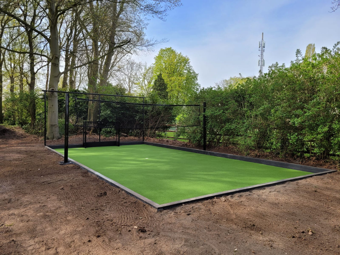 Kunstgras in de tuin - Nobel Grass waterveld professioneel - Privé Hockeyveld - Diepenveen
